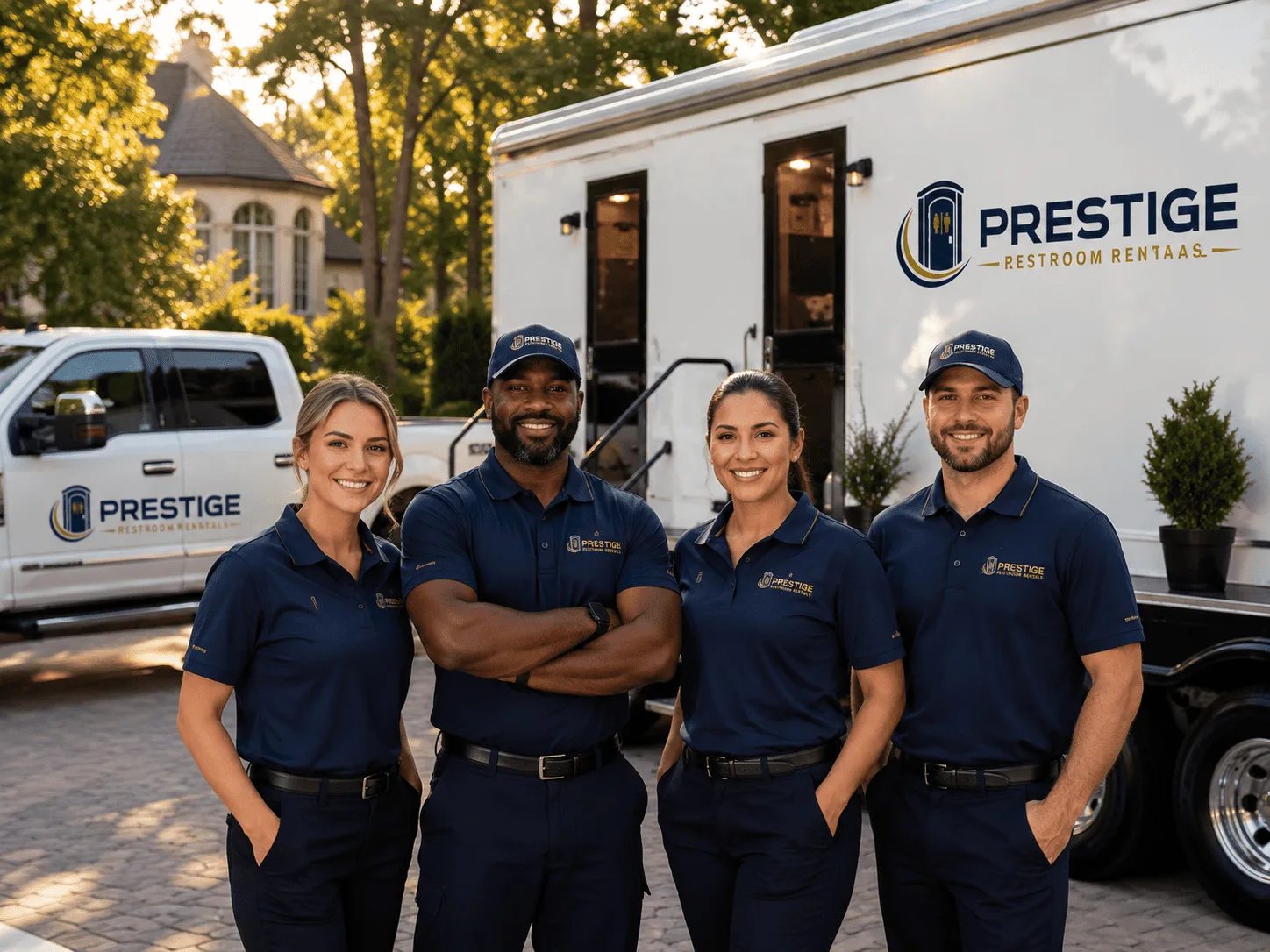 Trusted Luxury Portable Restrooms company in Nahma, MI